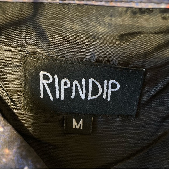 RIPNDIP Galactica Black Coaches Jacket. - Picture 3 of 5